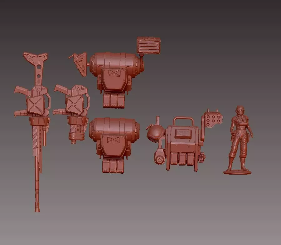 VOTOMS Gold Edition Exclusive Gloves 3D print model_0