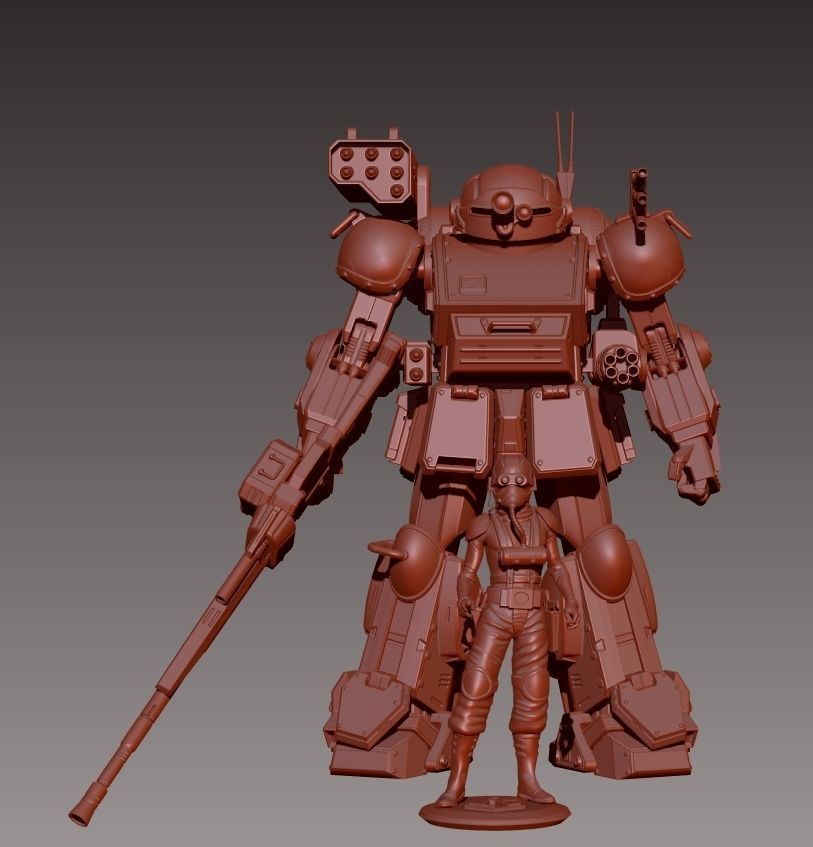 VOTOMS Gold Edition Exclusive Gloves 3D print model_4