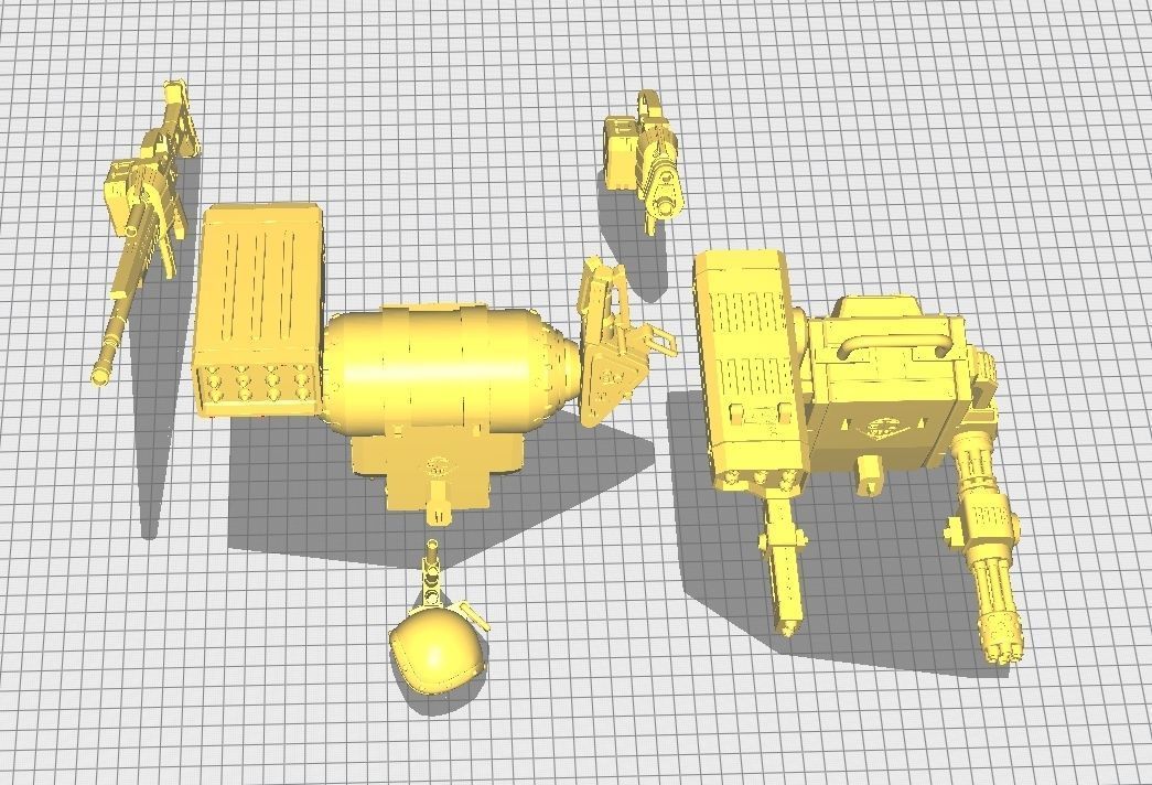 VOTOMS Gold Edition Exclusive Gloves 3D print model_1