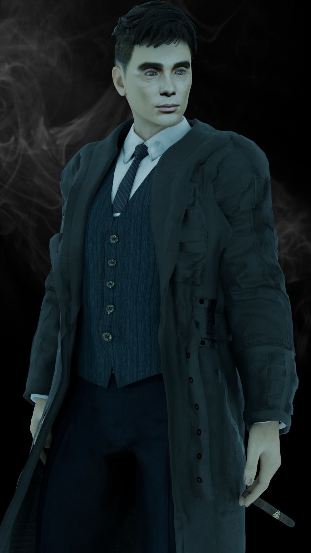 Cillian Murphy Tommy Shelby 3D model_3