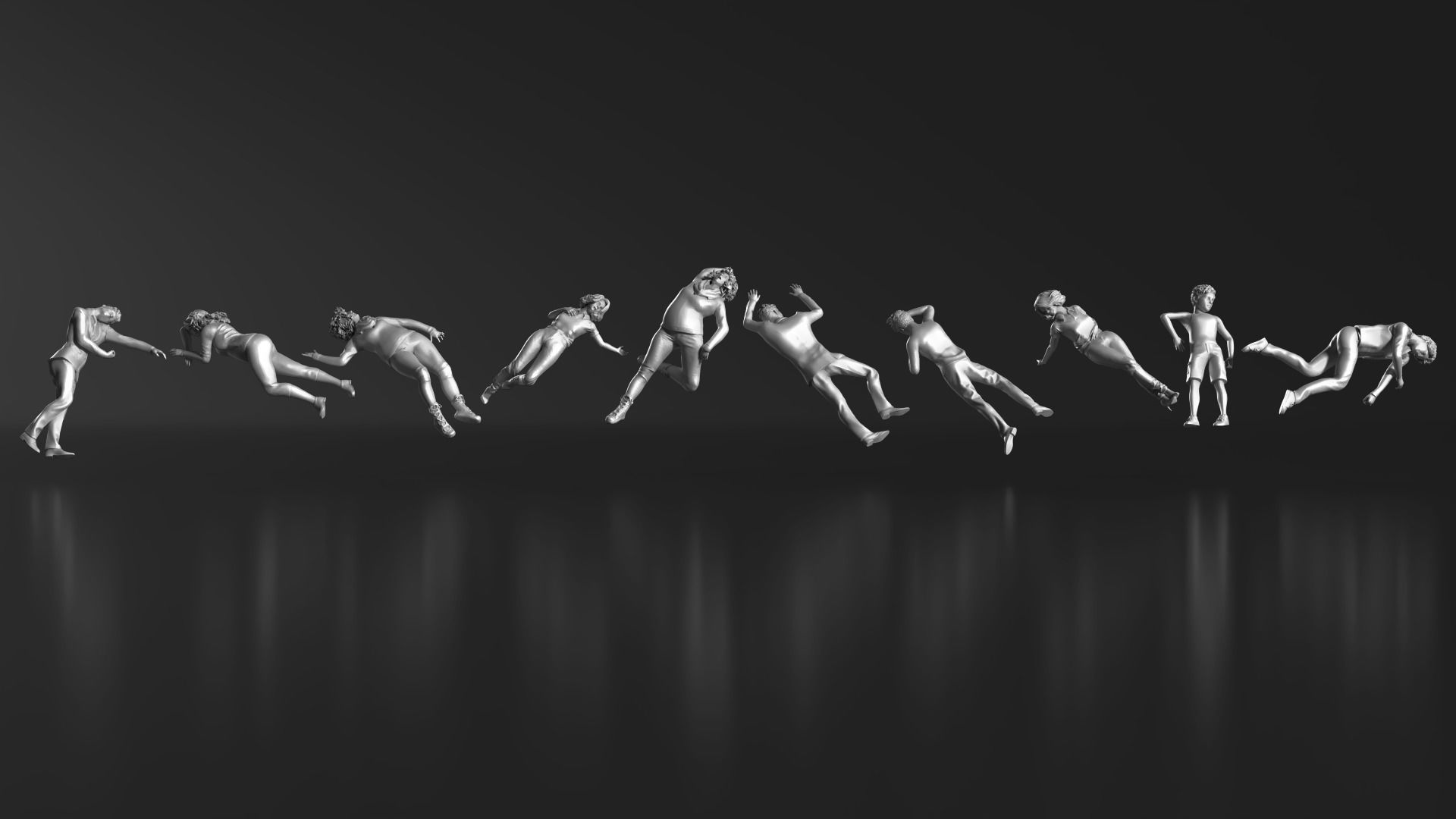 HD People 31 Sleep Die 3D print model_1