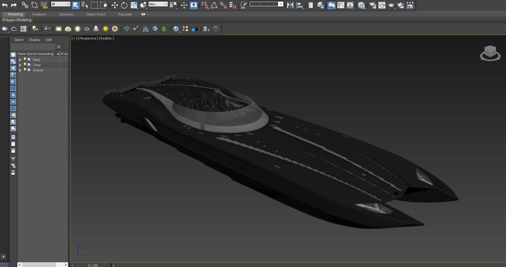 Superveloce speedboat  3D model_13