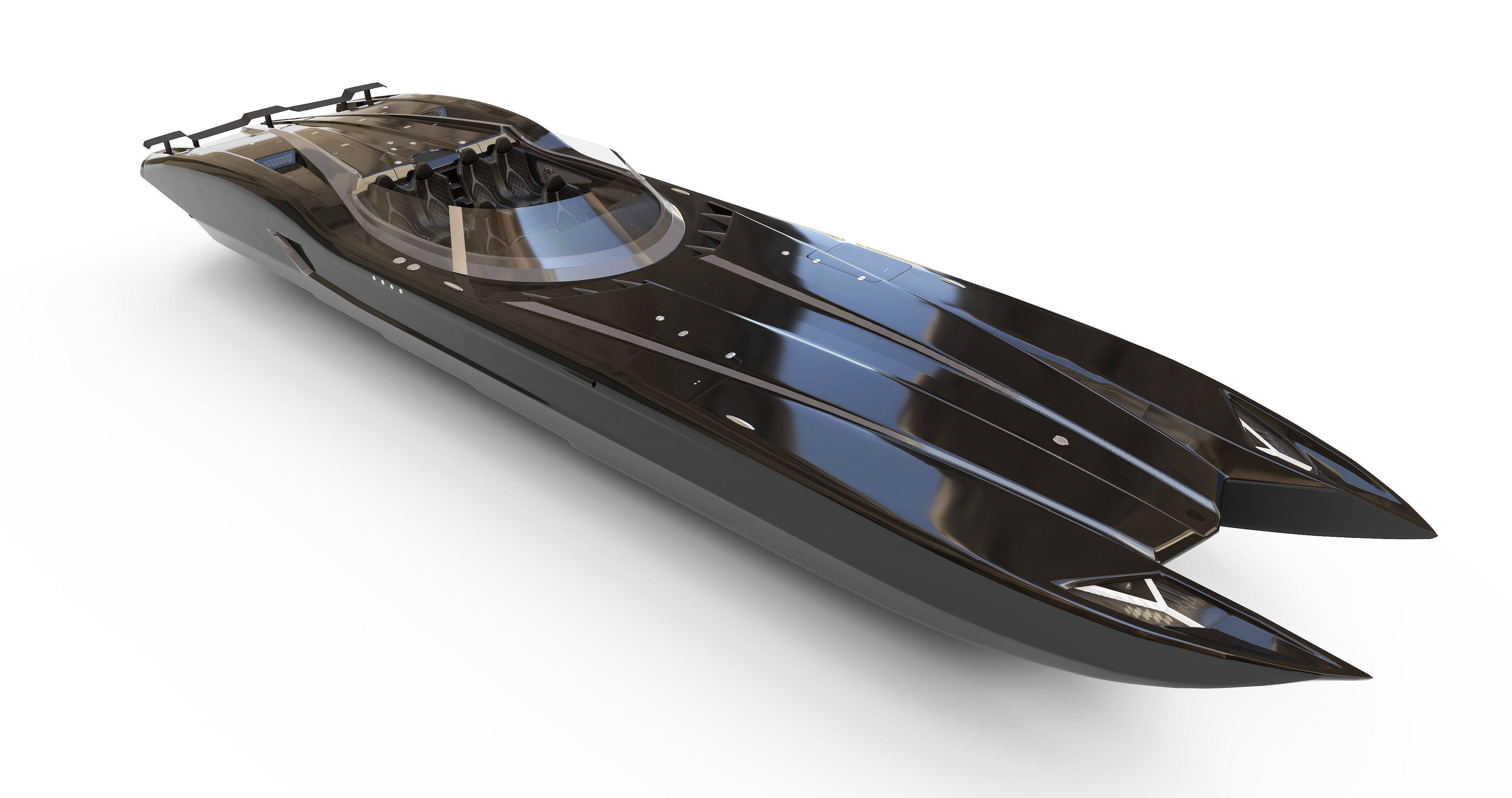 Superveloce speedboat  3D model_6