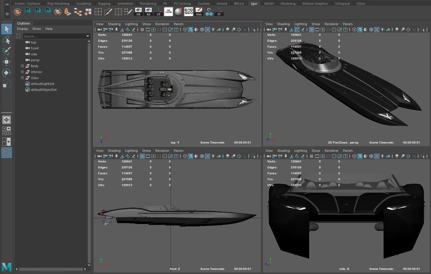 Superveloce speedboat  3D model_16