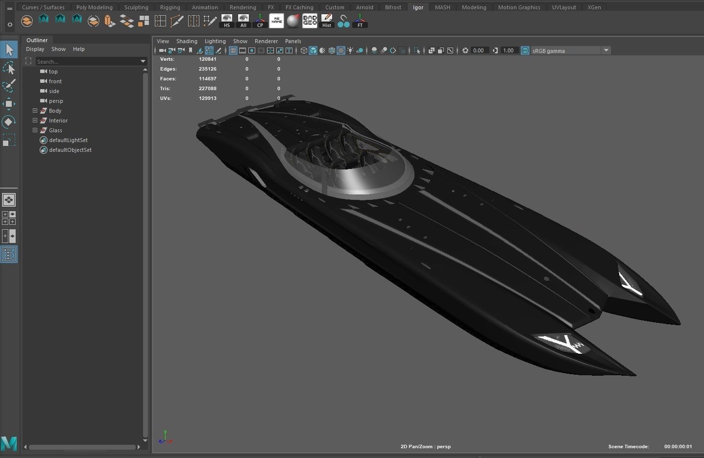 Superveloce speedboat  3D model_15
