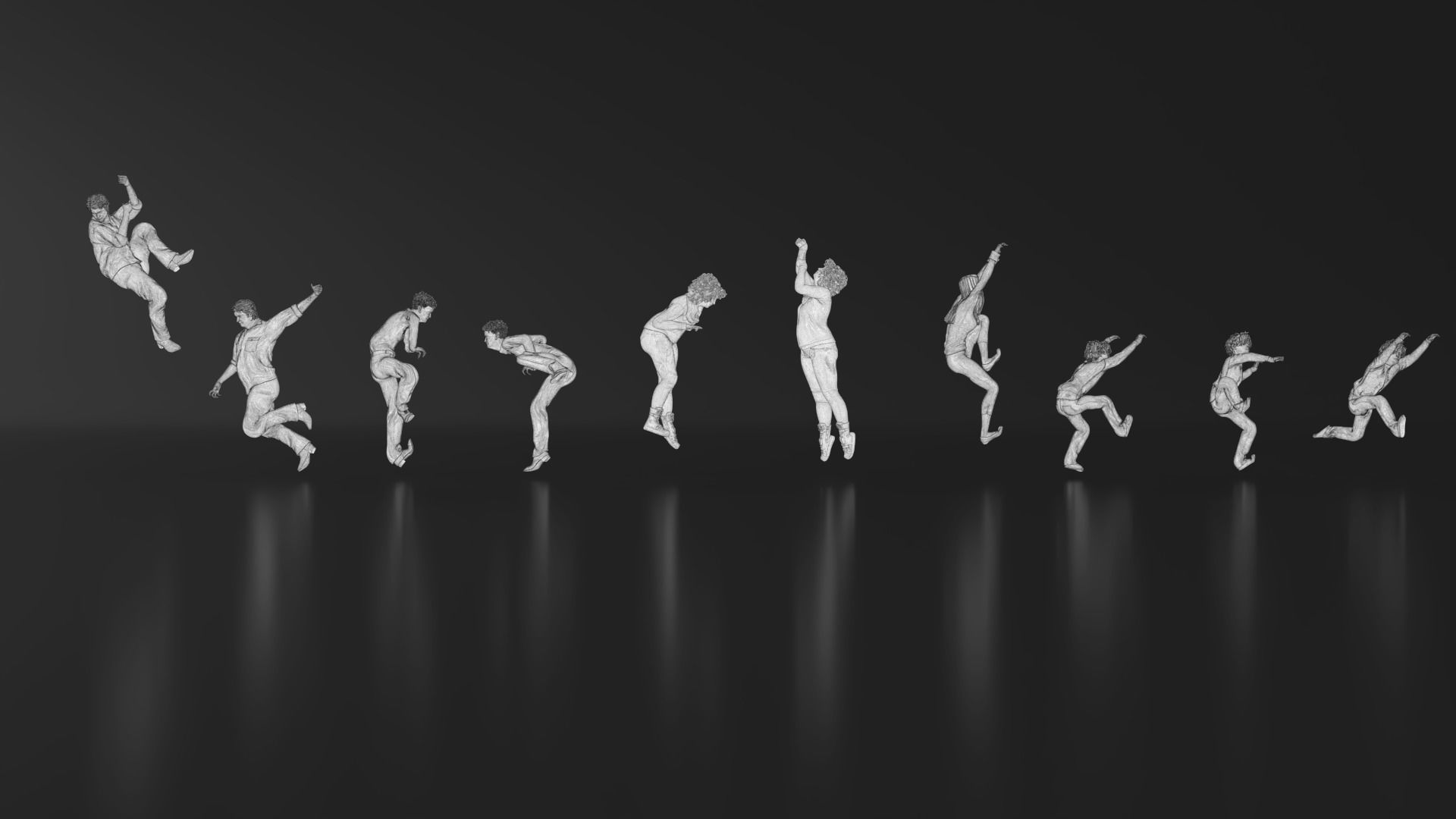 HD People 32 Climb 3D print model_15