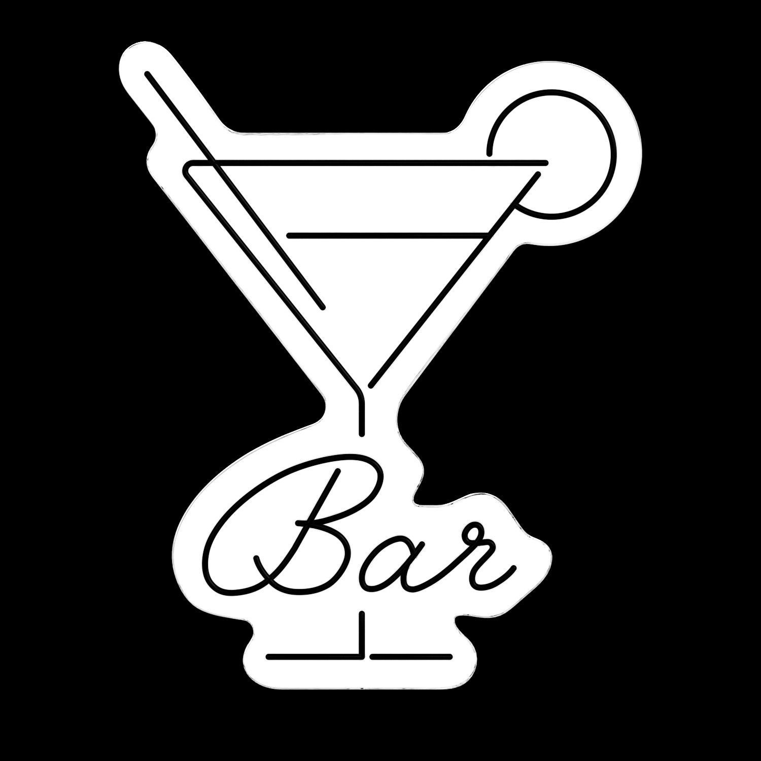 Bar Neon Sign 3D model_3