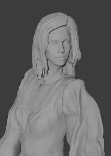 Clementine Delauney Standing 22cm 3D print model