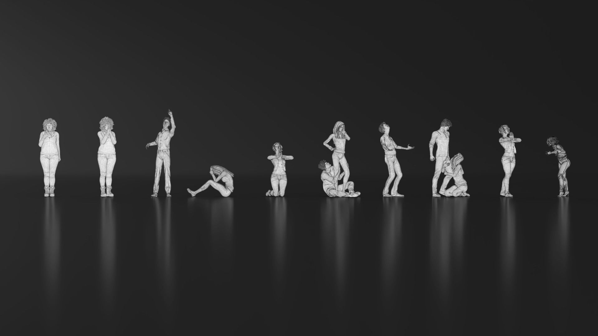 HD People 33 Angry Apologize 3D print model_18