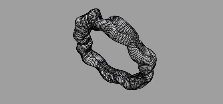 rings 3D print model_4