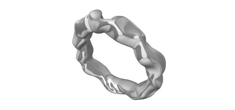 rings 3D print model_11