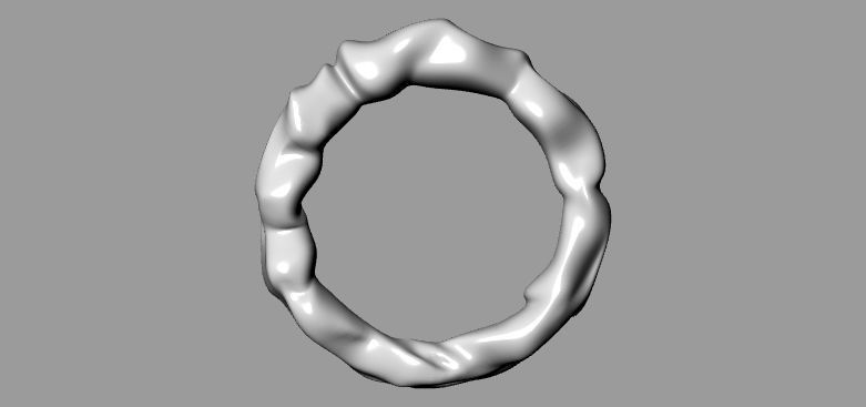 rings 3D print model_1