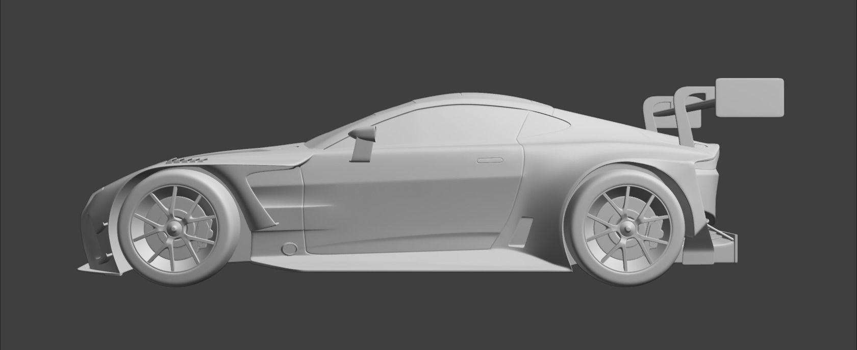 ASTON MARTIN VINTAGE GT3 2023 3D PRINT MODEL 3D print model_1