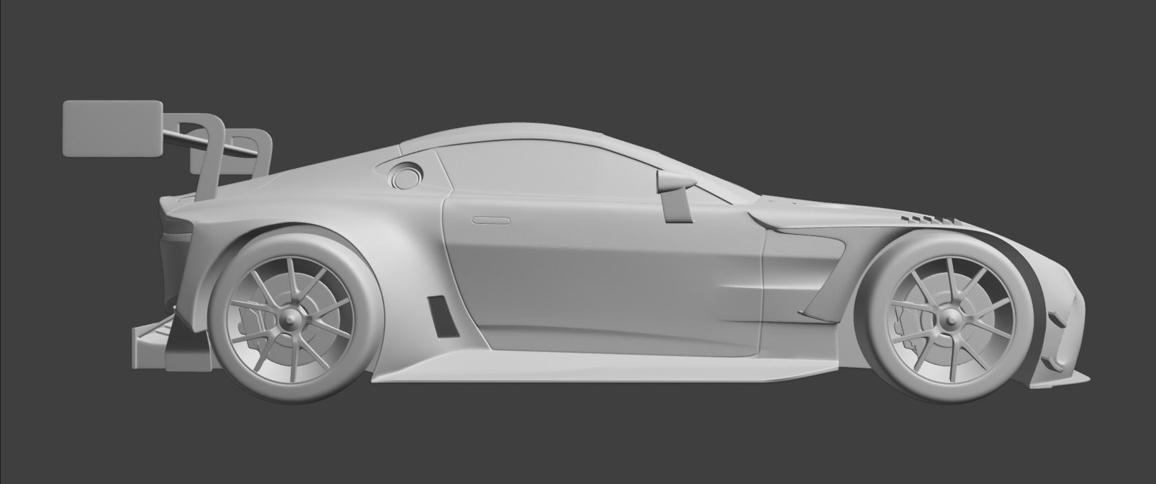 ASTON MARTIN VINTAGE GT3 2023 3D PRINT MODEL 3D print model_3