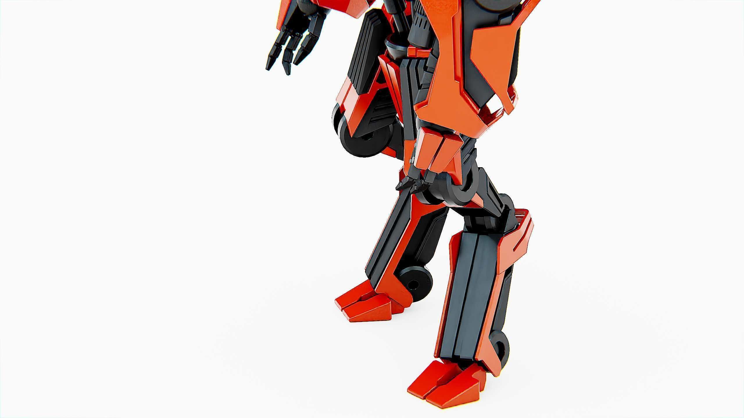 COMBAT DROID L-50 Rigged for Unreal Engine - Unity - MIXAMO 3D model_27