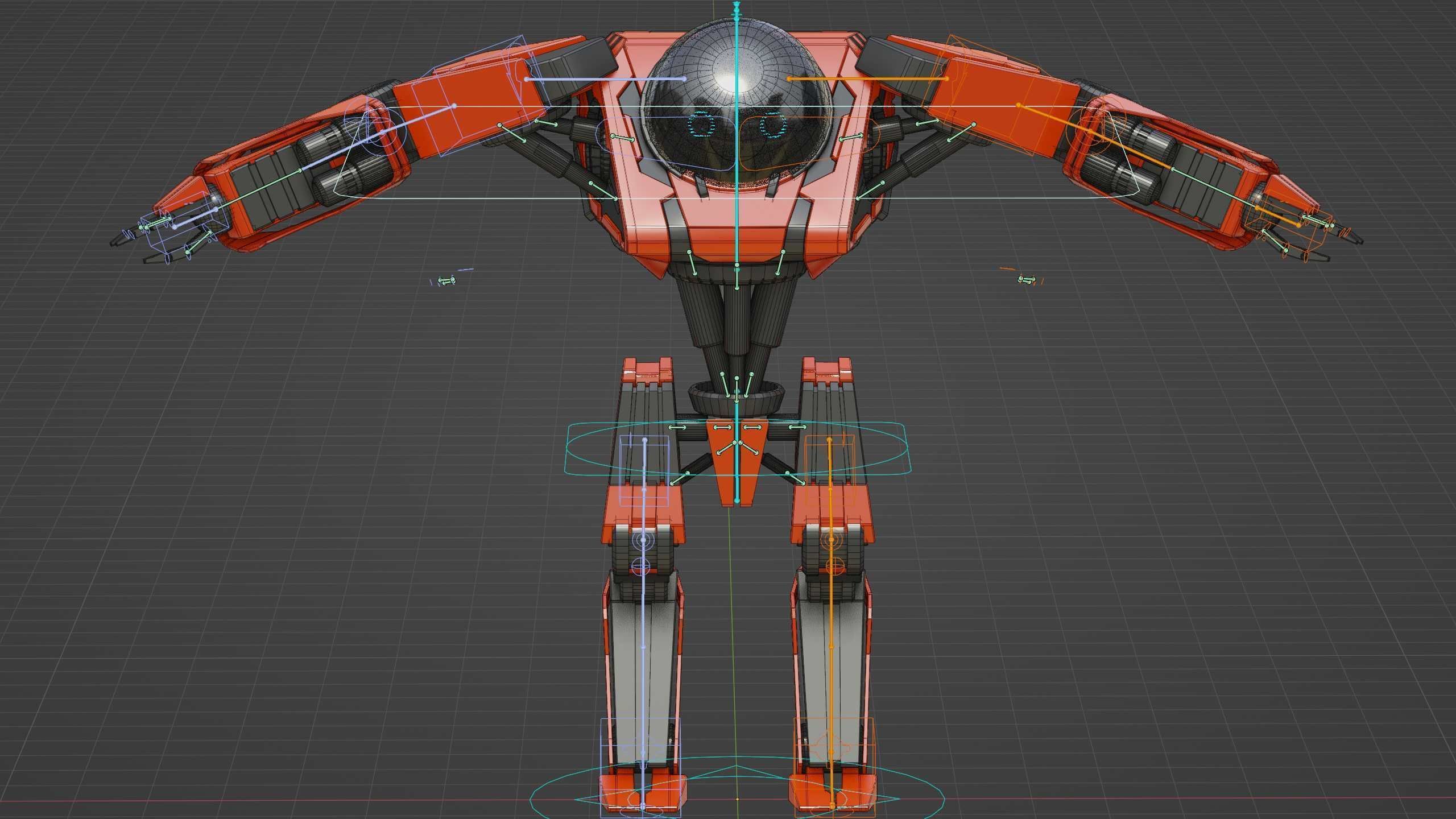 COMBAT DROID L-50 Rigged for Unreal Engine - Unity - MIXAMO 3D model_39