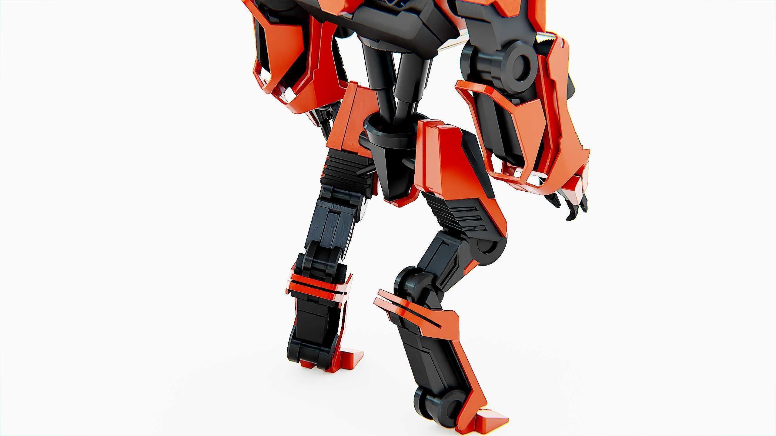 COMBAT DROID L-50 Rigged for Unreal Engine - Unity - MIXAMO 3D model_28