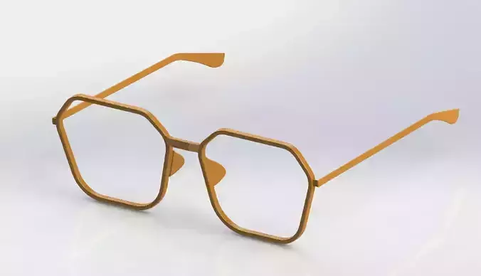 Classic Glasses Frame 3D print model