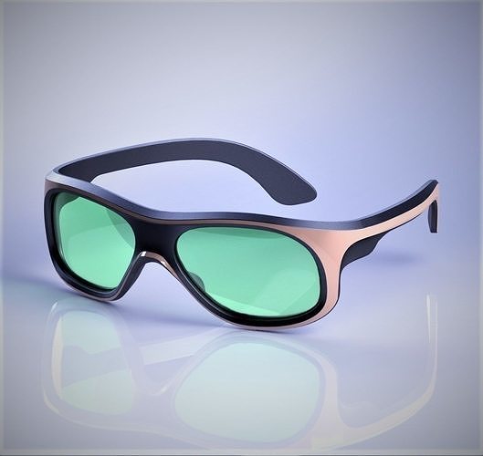 Futuristic Vision 3D print model