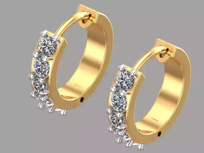 Diamond Earring 