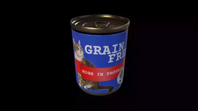 Canned Cat Food - GAME READY PBR