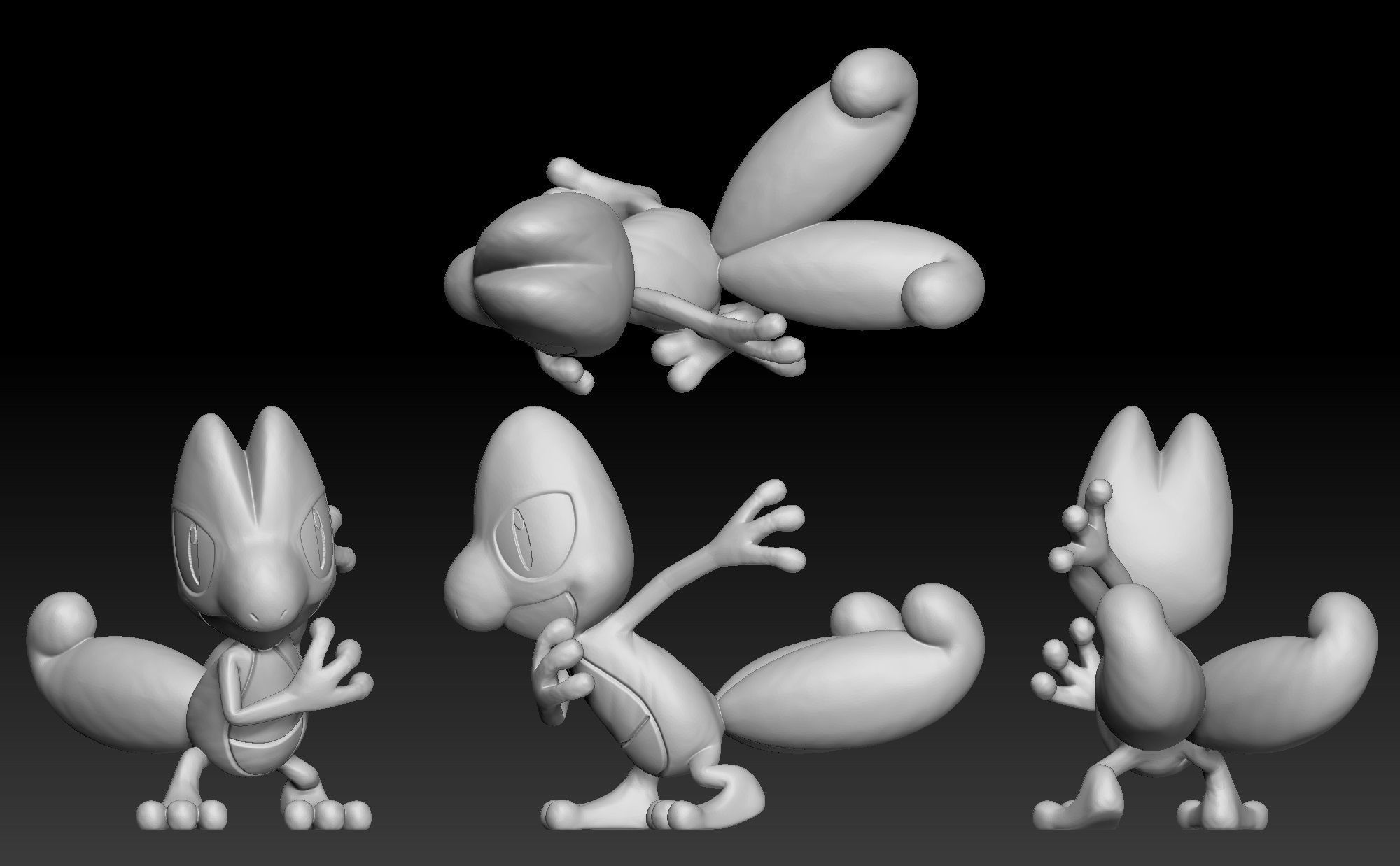 Pokemon Treecko Grovyle Sceptile 3D print model_1