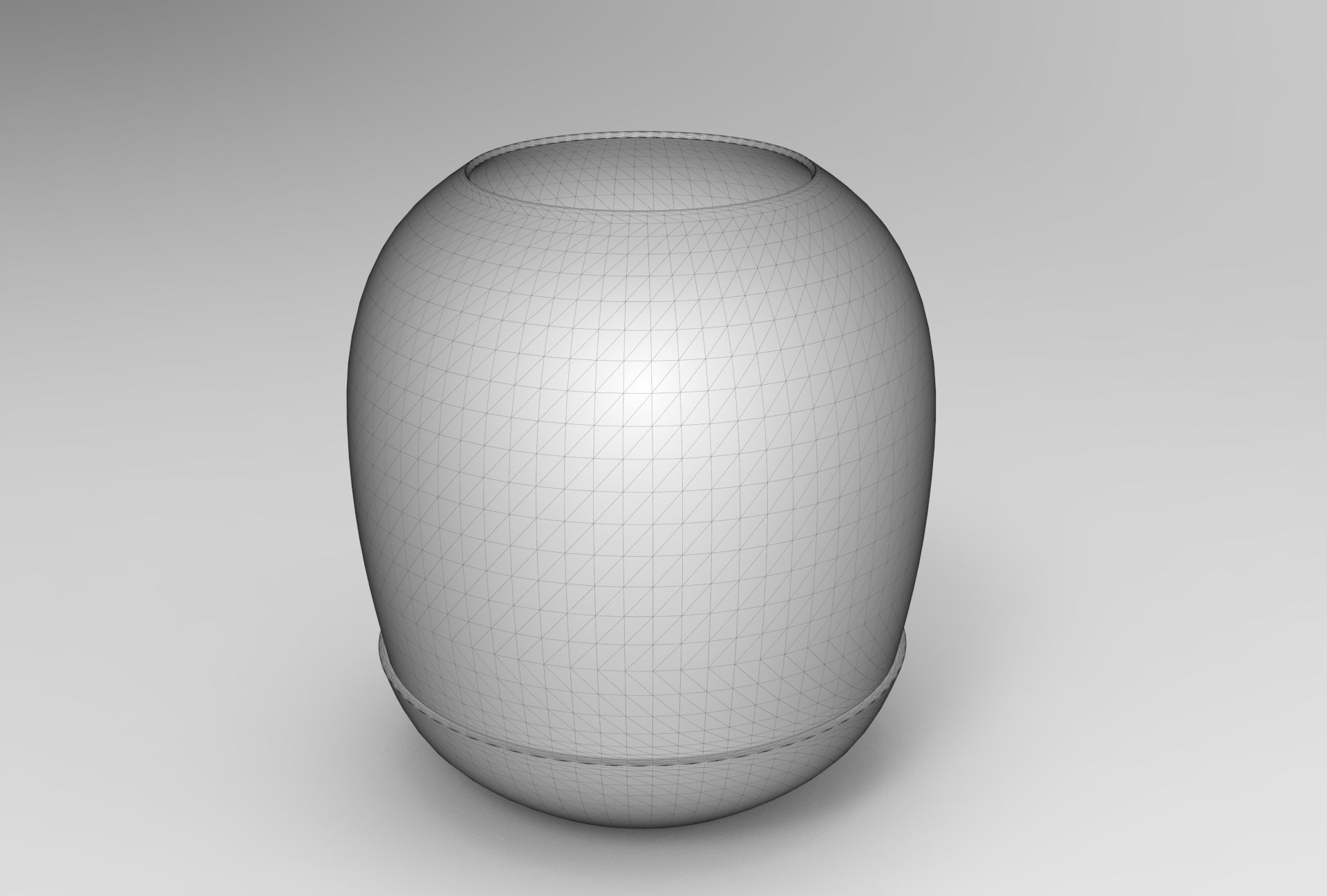 Zuj Vase Low-poly 3D model_5