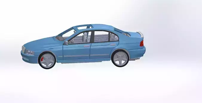 Car body for 3d print 3D print model