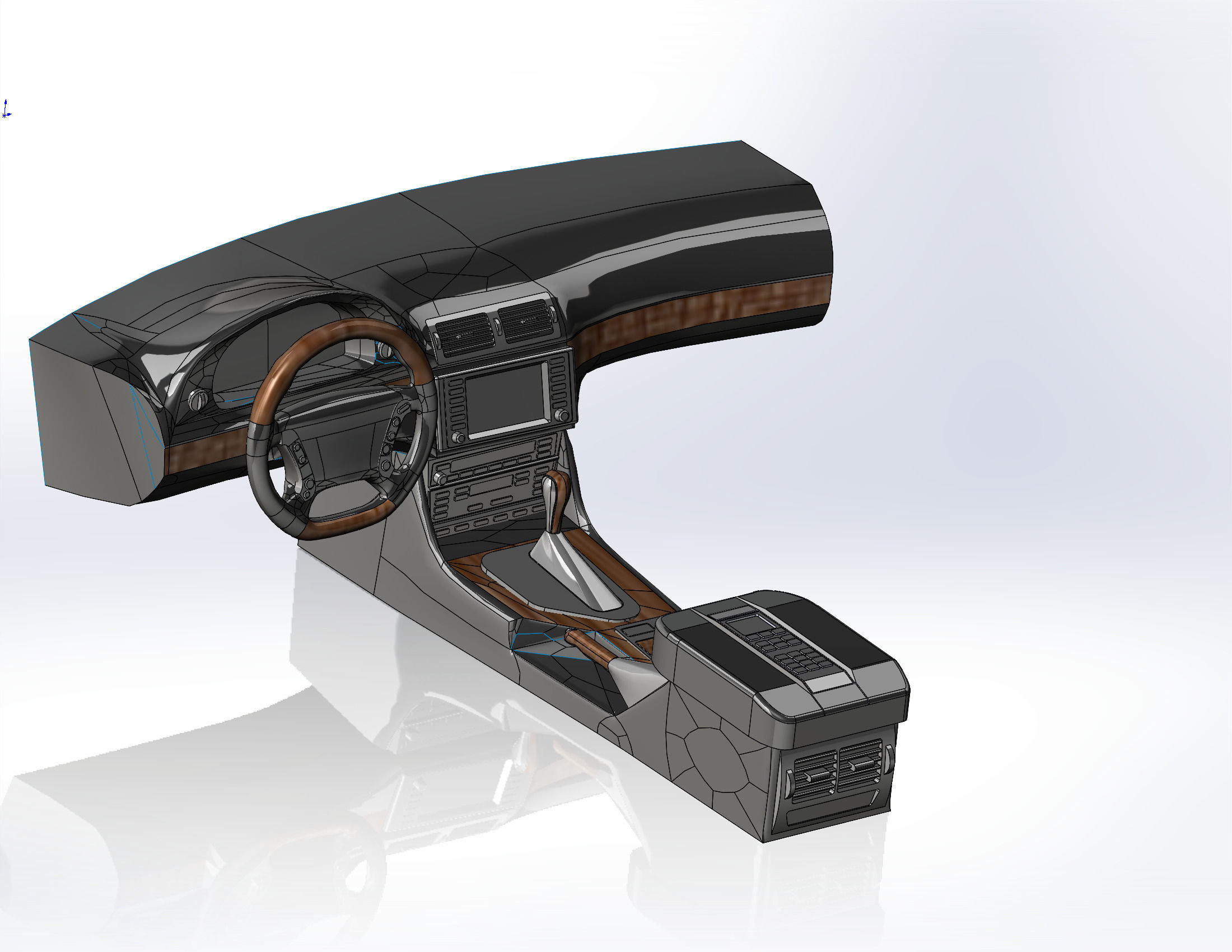 Car body for 3d print 3D print model_10
