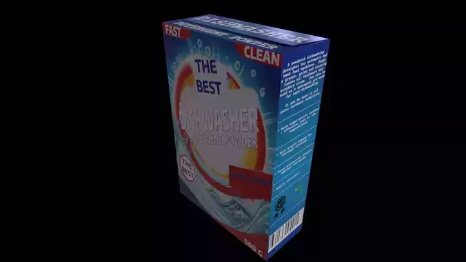 Dishwasher Detergent Powder - GAME READY PBR