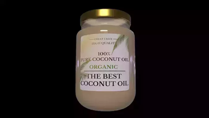 Coconut Oil - GAME READY PBR