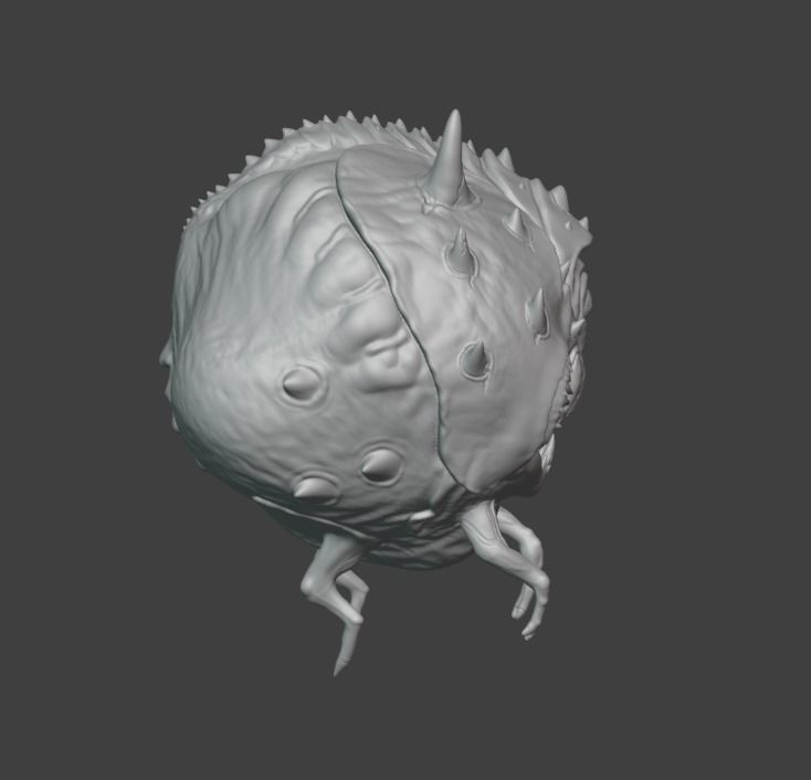 DOOM Eternal Cacodemon Model PERSONAL USE ONLY 3D print model_2