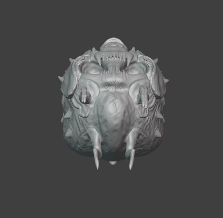 DOOM Eternal Cacodemon Model PERSONAL USE ONLY 3D print model_5