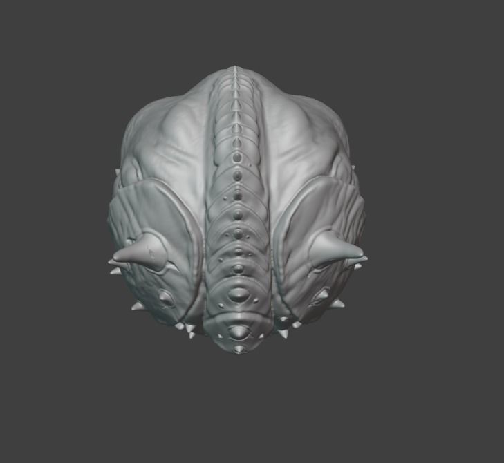 DOOM Eternal Cacodemon Model PERSONAL USE ONLY 3D print model_6