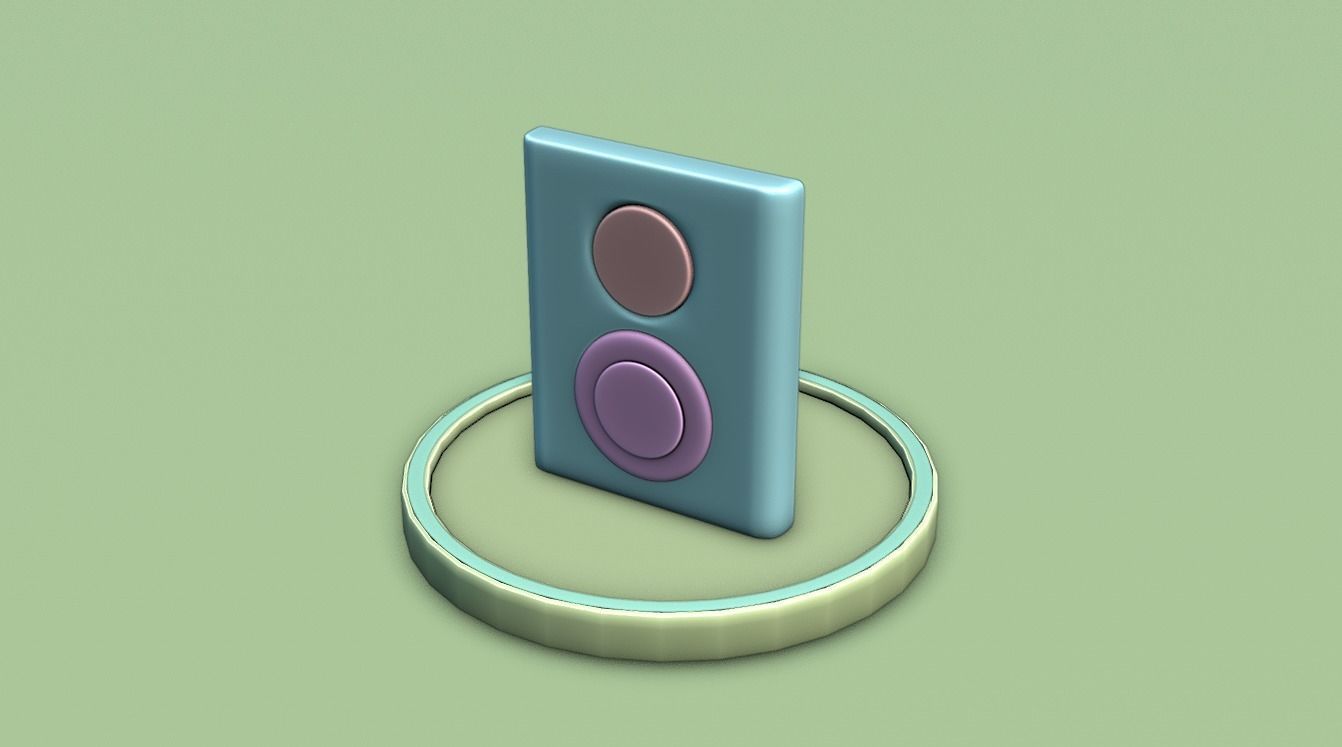 Concept iPod 3D model_2