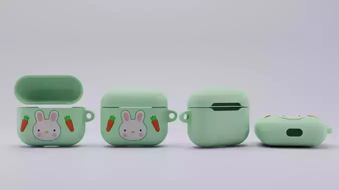 Rabbit AirPods 3 Case 3D print model