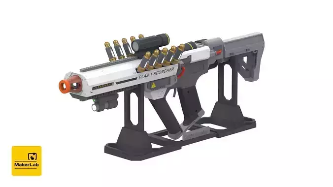 PLAS-1 Scorcher - Helldivers 2 - Printable - STL - Personal Use 3D print model