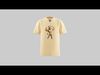 Round Neck Tee With V Shape 3D model_1