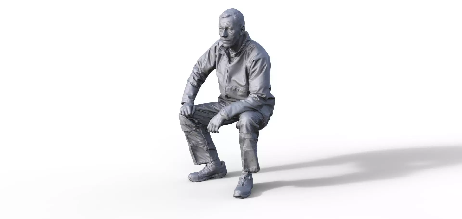 Figure for harbor tug 940 3D print model_0