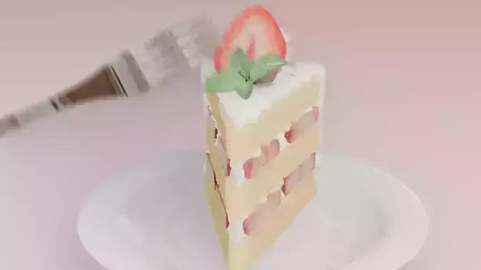 Strawberry shortcake Japanese style