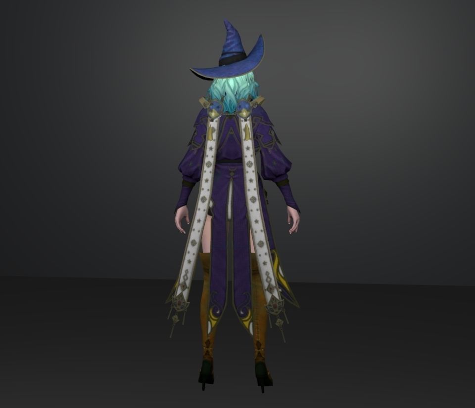 assassin wizard 3D model_4