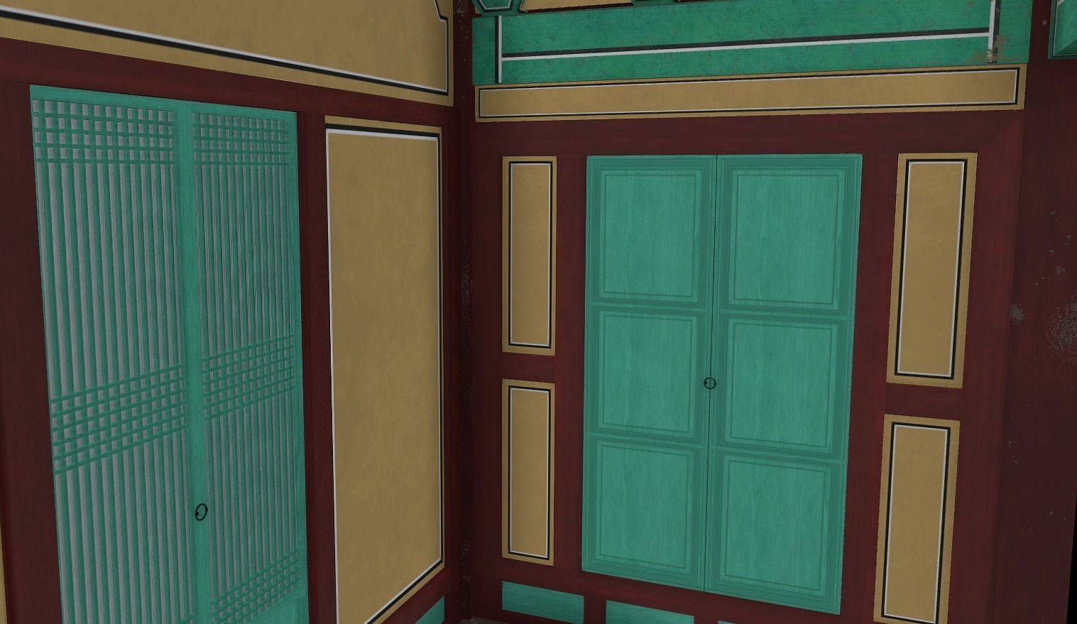 Korean Traditional House - OnonHouse - OnOnSa Low-poly 3D model_25