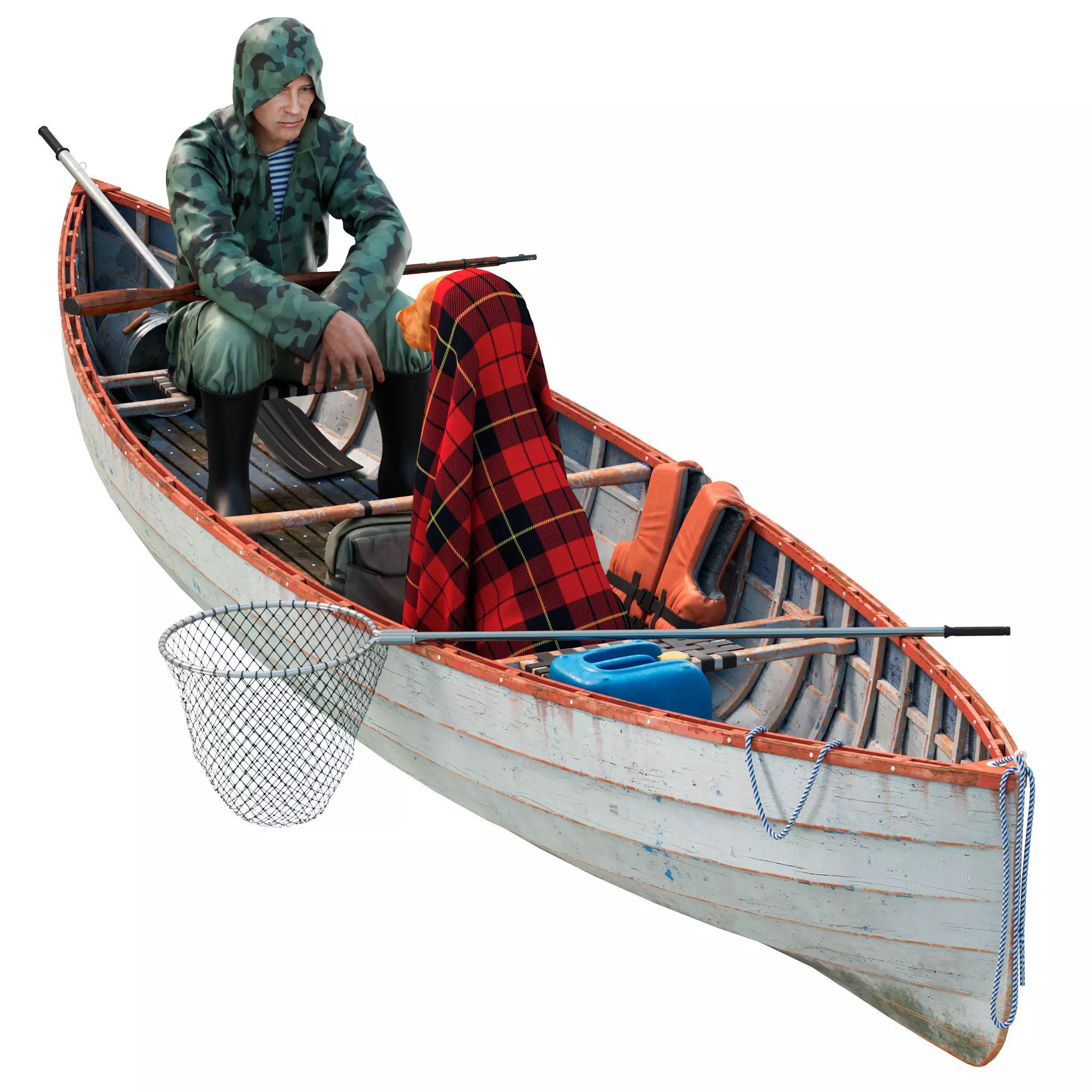 Goofy wheres the duck 3D model_0