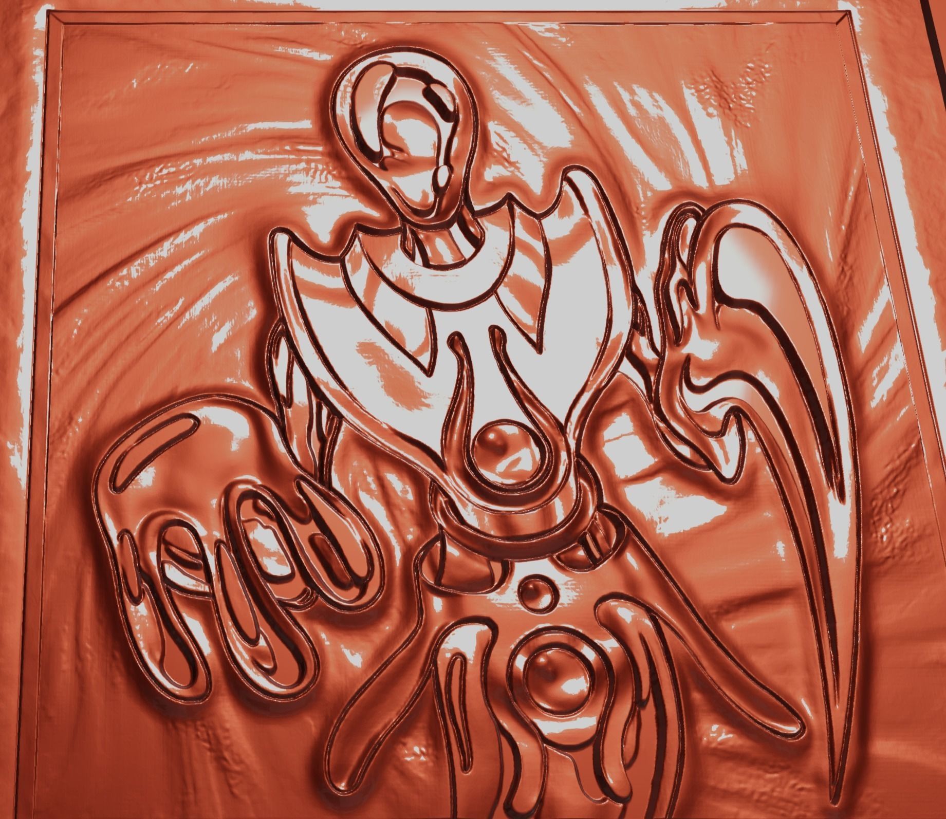 HUMANOID SLIME - YU-GI-OH Free 3D print model_1