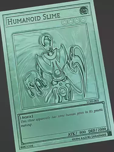 HUMANOID SLIME - YU-GI-OH Free 3D print model