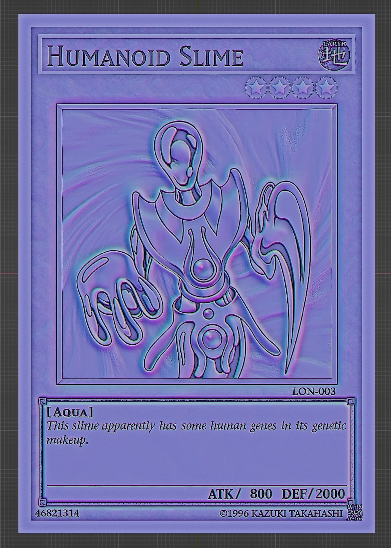 HUMANOID SLIME - YU-GI-OH Free 3D print model_4
