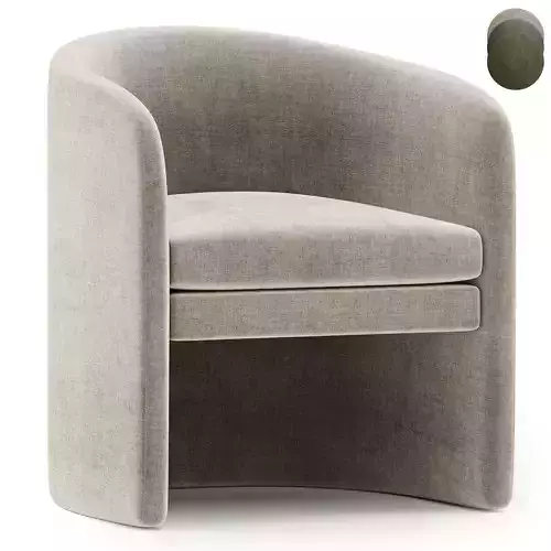 Fauteuil lounge Mairo 3D model