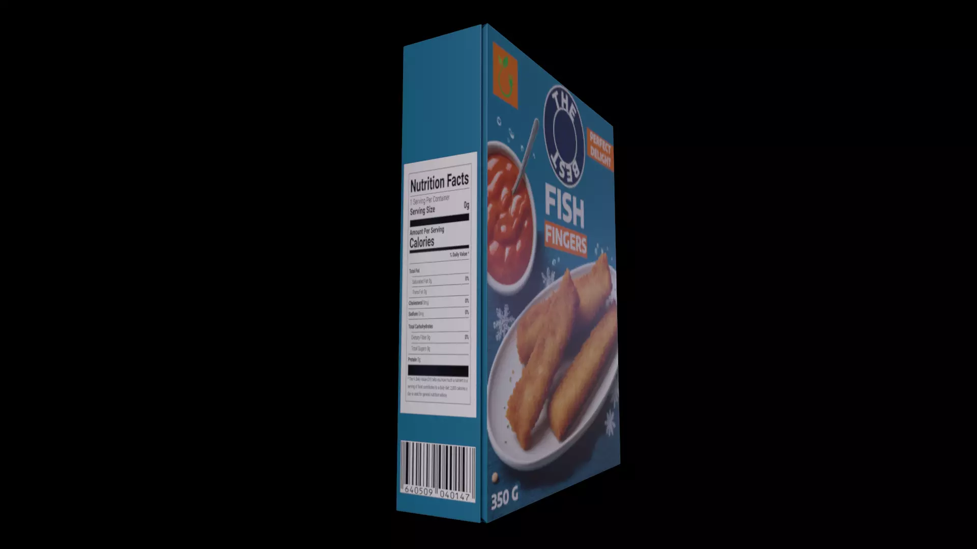 Fish Fingers - GAME READY PBR Low-poly 3D model_0