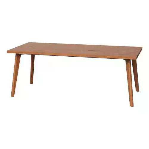 HARPER BRASS DINING TABLE WITH WALNUT TOP