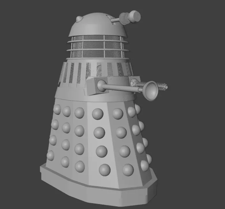 westbury dalek 3D model